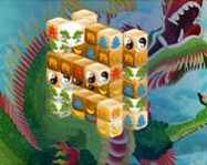 Mahjong 3d 3d jtk mobiltelefon